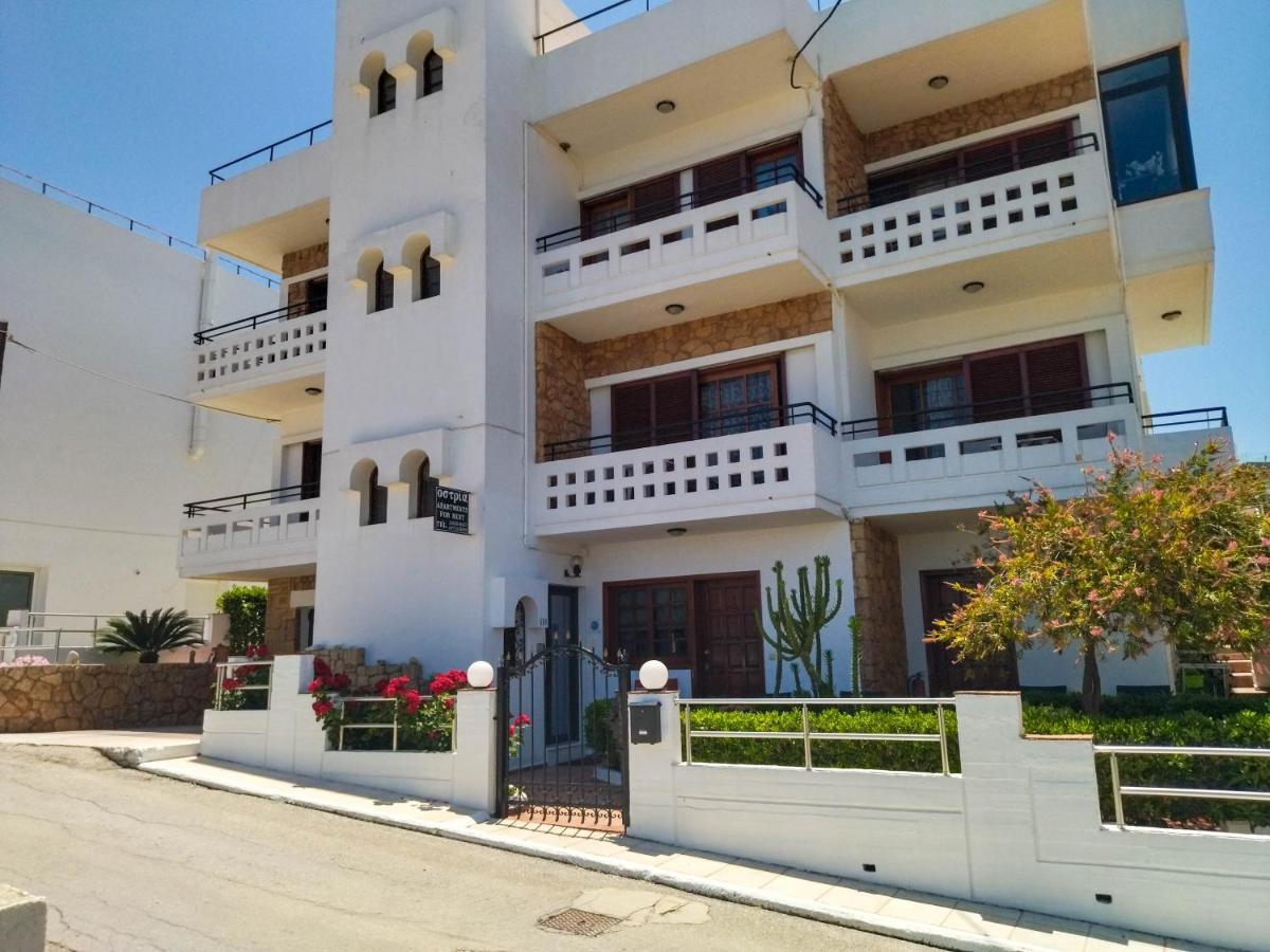 Ostria Apartments Kalives Kalyves Exteriér fotografie